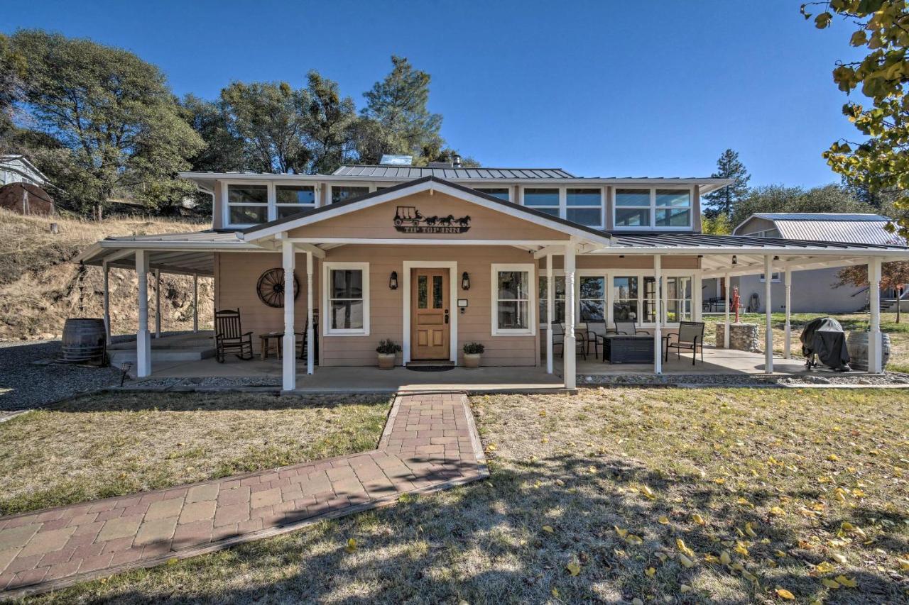 Historic Mariposa Stagecoach Stop With Gas Fire Pit! Exterior foto