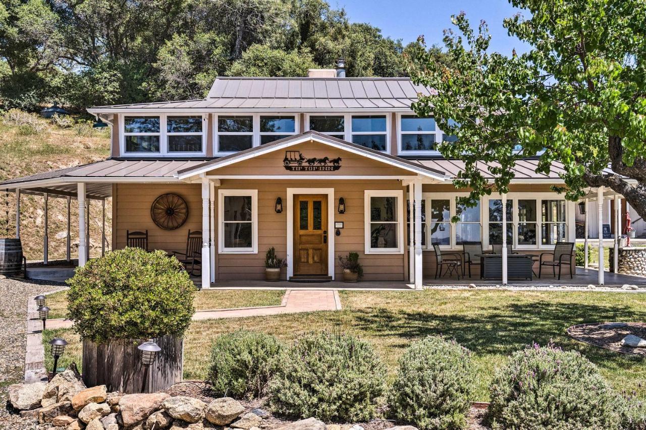 Historic Mariposa Stagecoach Stop With Gas Fire Pit! Exterior foto